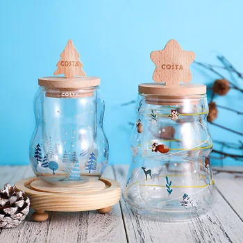 Christmas Tree Star Cup Merry Christmas Creative Transparent Double Anti-scalding Cup Coffee Milk Cup Children Christmas Gift 
Christmas Tree Star Cup Merry Christmas Creative Transparent Double Anti-scalding Cup Coffee Milk Cup Children Christmas Gift