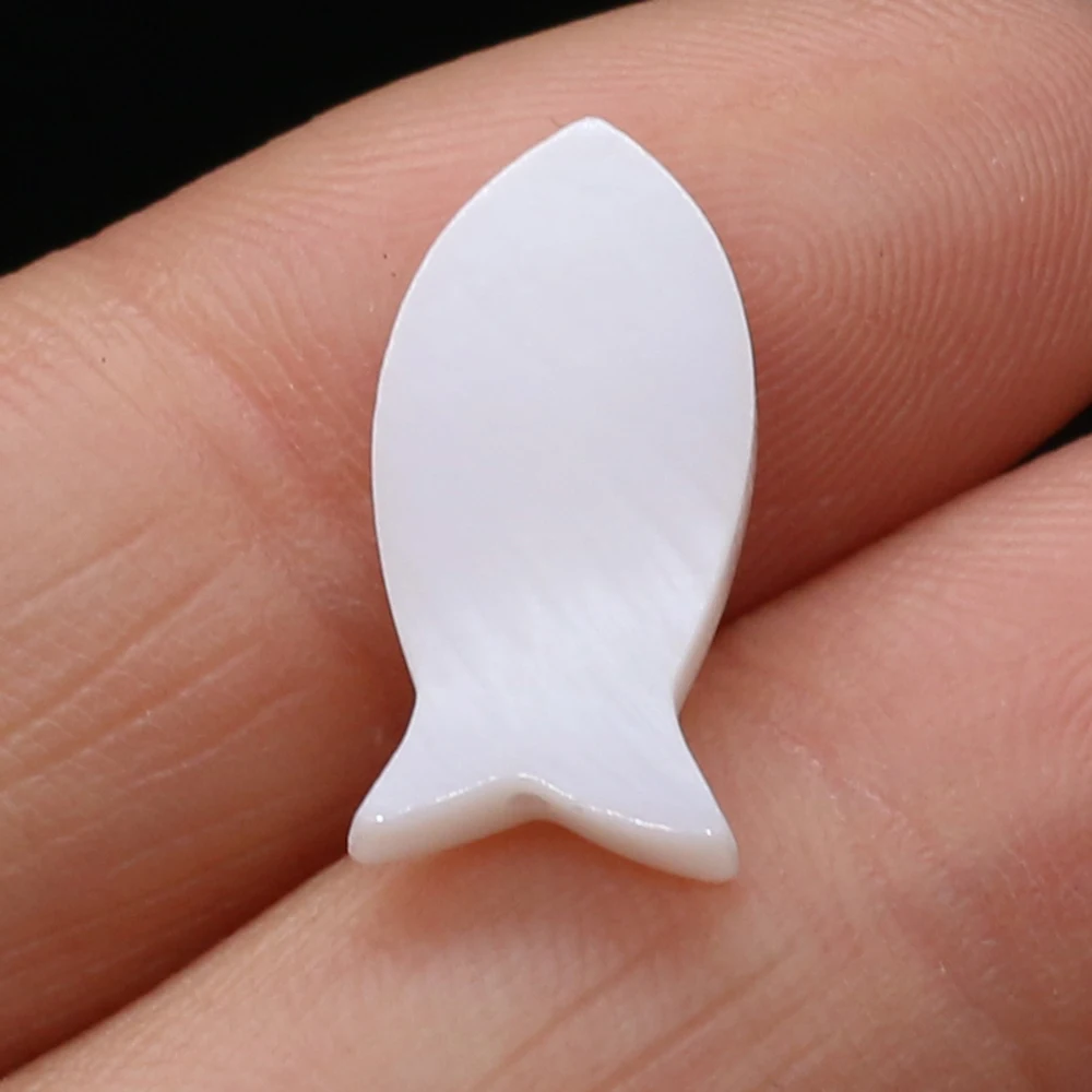 Selected White Natural Shell Beads Fish-shaped Shell Mother-of-pearl Making DIY Bracelet Pendant Gift 10 Pcs
Selected White Natural Shell Beads Fish-shaped Shell Mother-of-pearl Making DIY Bracelet Pendant Gift 10 Pcs