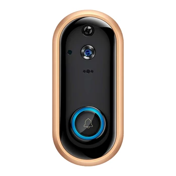 Smart Wireless WiFi Video Doorbell Camera Visual Intercom With Chime Night Vision IP Door Bell Wireless Home Security Camera
Smart Wireless WiFi Video Doorbell Camera Visual Intercom With Chime Night Vision IP Door Bell Wireless Home Security Camera