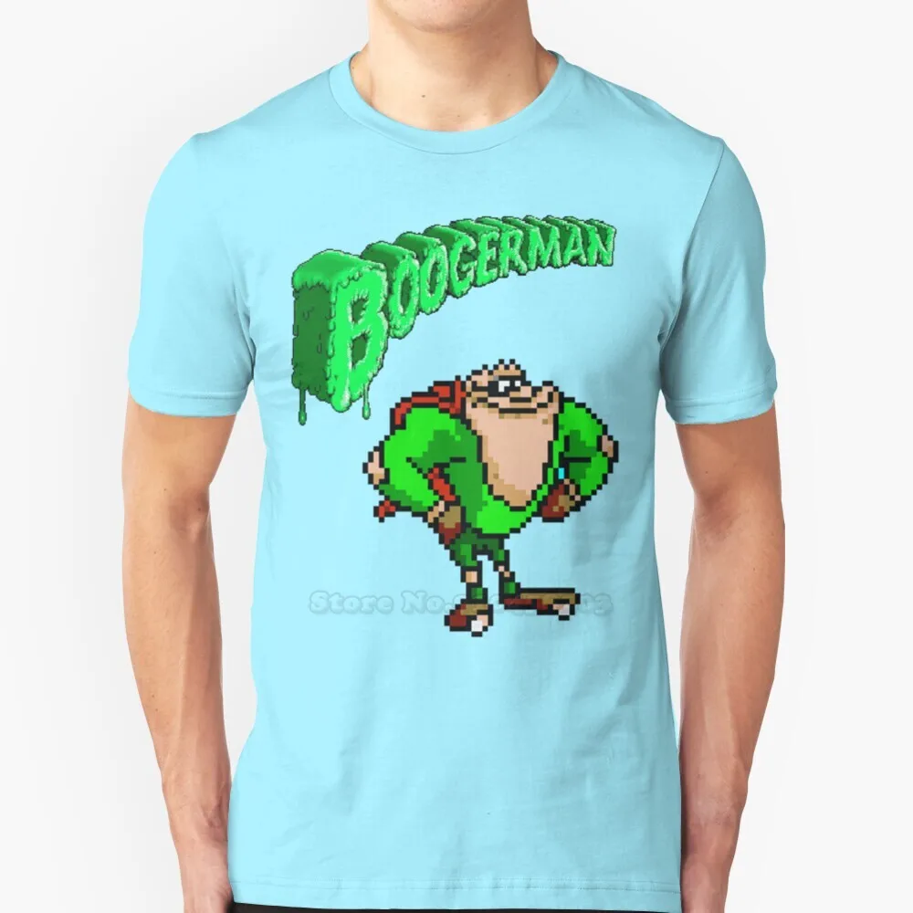 Boogerman Sleeve Short T Shirt Streetswear Harajuku Summer High Quality T-Shirt Tops Boogerman Nes 90 Game Video 
Boogerman Sleeve Short T Shirt Streetswear Harajuku Summer High Quality T-Shirt Tops Boogerman Nes 90 Game Video