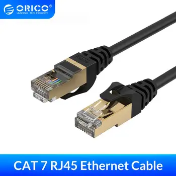 ORICO Cat7 Ethernet Cable High Speed Lan Cable Cat 7 RJ45 Ethernet Lan Network Cable 1M 2M 10M for PC Laptop Cable Ethernet
ORICO Cat7 Ethernet Cable High Speed Lan Cable Cat 7 RJ45 Ethernet Lan Network Cable 1M 2M 10M for PC Laptop Cable Ethernet