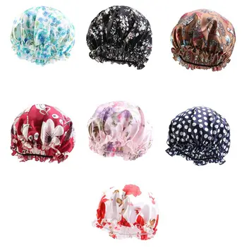 Women Satin Sleep Bonnet Cap Colorful Floral Polka Dot Print Elastic Turban Hat M6CD
Women Satin Sleep Bonnet Cap Colorful Floral Polka Dot Print Elastic Turban Hat M6CD