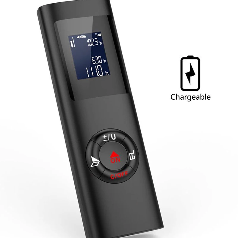 Mini Handheld 40M Smart Digital Laser Distance Meter Range Rangefinder Portable USB Charging Distance Measuring Meter
Mini Handheld 40M Smart Digital Laser Distance Meter Range Rangefinder Portable USB Charging Distance Measuring Meter
