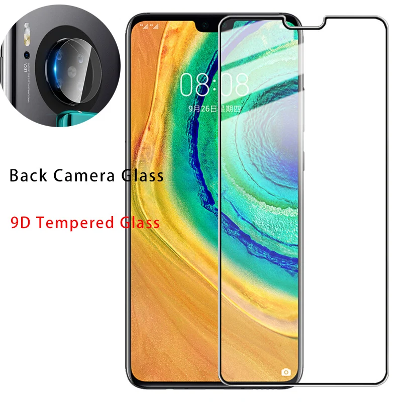 2 in 1 Dual Protective 9D Screen Protector + Phone Back Camera Lens Glass for Huawei Mate 30 Lite 20 10 Pro P Smart 2019 Film
2 in 1 Dual Protective 9D Screen Protector + Phone Back Camera Lens Glass for Huawei Mate 30 Lite 20 10 Pro P Smart 2019 Film