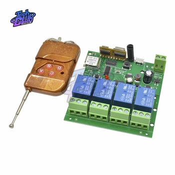 5V-32V 4 Channel Wifi Relay Module +433 Remote Control Switch With Signal Indicator Relay Switch Module For Smart Home
5V-32V 4 Channel Wifi Relay Module +433 Remote Control Switch With Signal Indicator Relay Switch Module For Smart Home