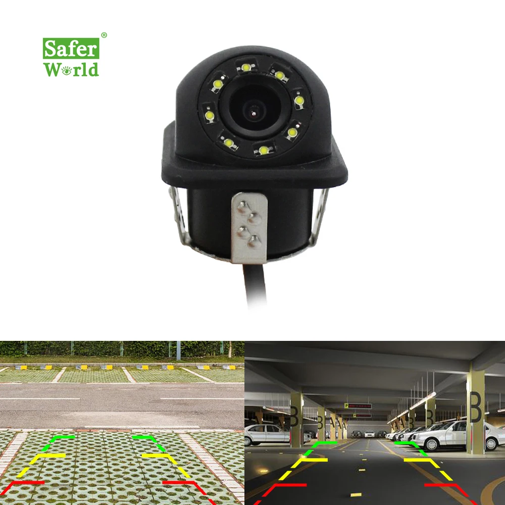 8 LED Infrared Night Vision Left Right Side Mirror Drill Holes Reversing Parking Car Camera Kit
8 LED Infrared Night Vision Left Right Side Mirror Drill Holes Reversing Parking Car Camera Kit