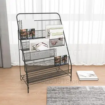 Nordic Simple Modern Children's Bookshelves Iron Magazine Bookshelves Simple Ground-to-ground Children's Painting Bookshelves
Nordic Simple Modern Children's Bookshelves Iron Magazine Bookshelves Simple Ground-to-ground Children's Painting Bookshelves