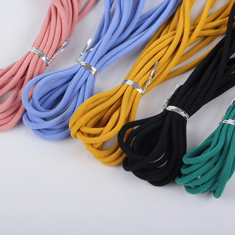 3M/Roll Ice Cream Colored High Elastic Rubber Band DIY Hair Accessories Material Garment Sewing Elastic Cord Craft Supplies
3M/Roll Ice Cream Colored High Elastic Rubber Band DIY Hair Accessories Material Garment Sewing Elastic Cord Craft Supplies