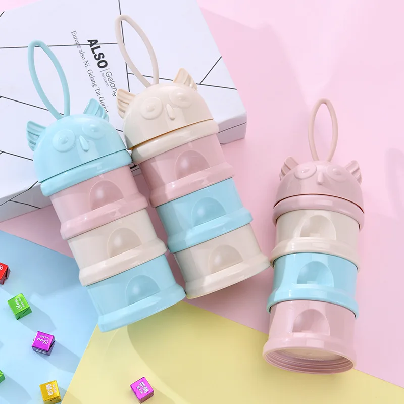 Three-layer Milk Powder Box Cartoon Cute Out Carrying Detachable Snack Lattice Portable Baby Food Storage Box Plastic Container
Three-layer Milk Powder Box Cartoon Cute Out Carrying Detachable Snack Lattice Portable Baby Food Storage Box Plastic Container