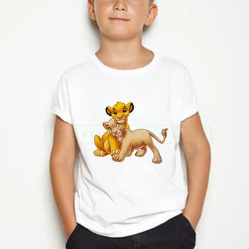 Fashion new children's big boys girls cartoon lion king T-shirt clothes children's short sleeve summer clothing casual T-shirt t
Fashion new children's big boys girls cartoon lion king T-shirt clothes children's short sleeve summer clothing casual T-shirt t