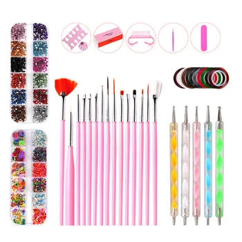10Pcs Manicure Nail Crystals Charms Liner Brushes Dotting Pens Striping Tapes
10Pcs Manicure Nail Crystals Charms Liner Brushes Dotting Pens Striping Tapes