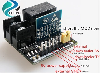 DOITING 1 Channel Relay Power Switch Module 5V Smart Wifi Plug Switch Remote Control 10A Relay Support Siri (No Apple MFI)/Alexa
DOITING 1 Channel Relay Power Switch Module 5V Smart Wifi Plug Switch Remote Control 10A Relay Support Siri (No Apple MFI)/Alexa