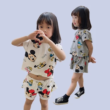 kids wear Mickey Minnie printed short-sleeved T-shirt sweatshirt + beach pants two-piece cotton 0-6 y baby girls quality clothes
kids wear Mickey Minnie printed short-sleeved T-shirt sweatshirt + beach pants two-piece cotton 0-6 y baby girls quality clothes