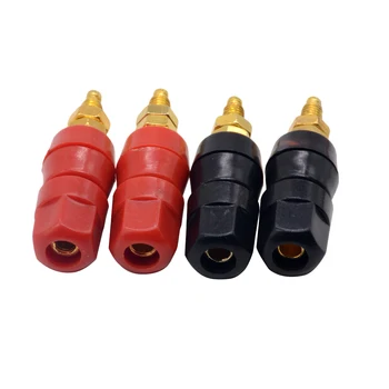 2PCS 4mm Terminals Red Black Connector Amplifier Terminal Binding Post Banana Speaker Plug Jack Adapter Socket
2PCS 4mm Terminals Red Black Connector Amplifier Terminal Binding Post Banana Speaker Plug Jack Adapter Socket