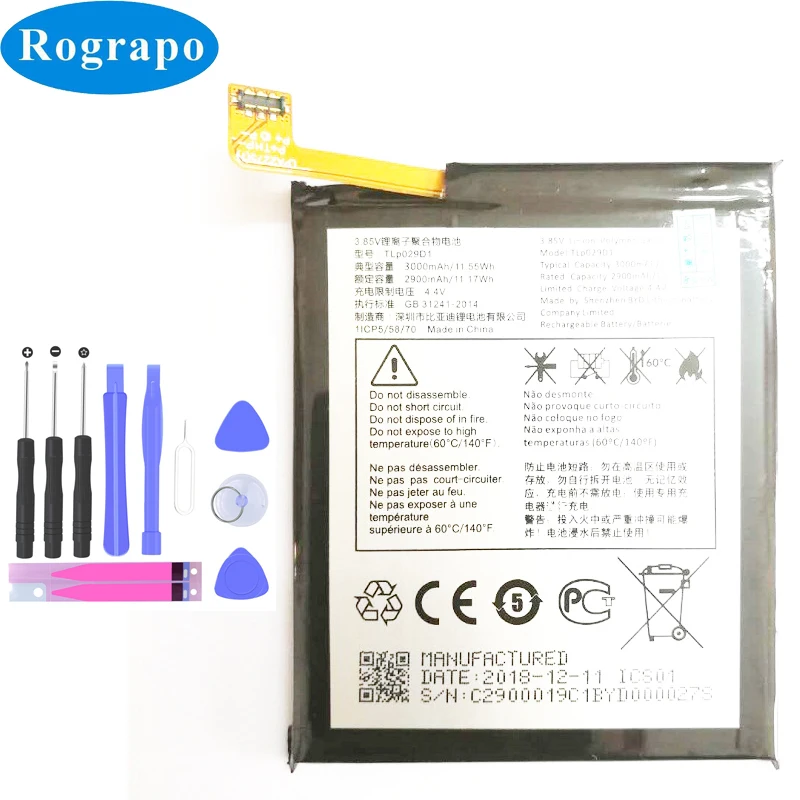 New 3000mAh Replacement Battery For Alcatel 5 5086D / 3L 5034D Cell Mobile Phone Batterie Batterij Bateria Batteries
New 3000mAh Replacement Battery For Alcatel 5 5086D / 3L 5034D Cell Mobile Phone Batterie Batterij Bateria Batteries