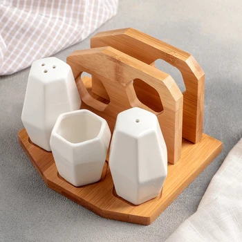 Set for spices "Estet", 4 pcs: salt shaker, pepper shaker, container for toothpicks, napkin holder
Set for spices "Estet", 4 pcs: salt shaker, pepper shaker, container for toothpicks, napkin holder