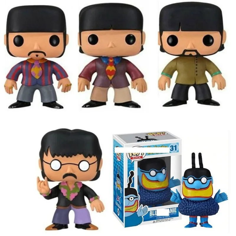 Funko POP The Beatles 27 28 29 30 31 singer Beatles limited collection Vinyl Dolls Figure Model Toys For Children Christmas Gift
Funko POP The Beatles 27 28 29 30 31 singer Beatles limited collection Vinyl Dolls Figure Model Toys For Children Christmas Gift