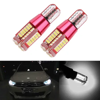 2PCs T10 Decodor LED Car Width Lamp 57 SMD 12V Car LED Bulb Side Wedge Light White Lightfor License Plate Interior Reading Light
2PCs T10 Decodor LED Car Width Lamp 57 SMD 12V Car LED Bulb Side Wedge Light White Lightfor License Plate Interior Reading Light