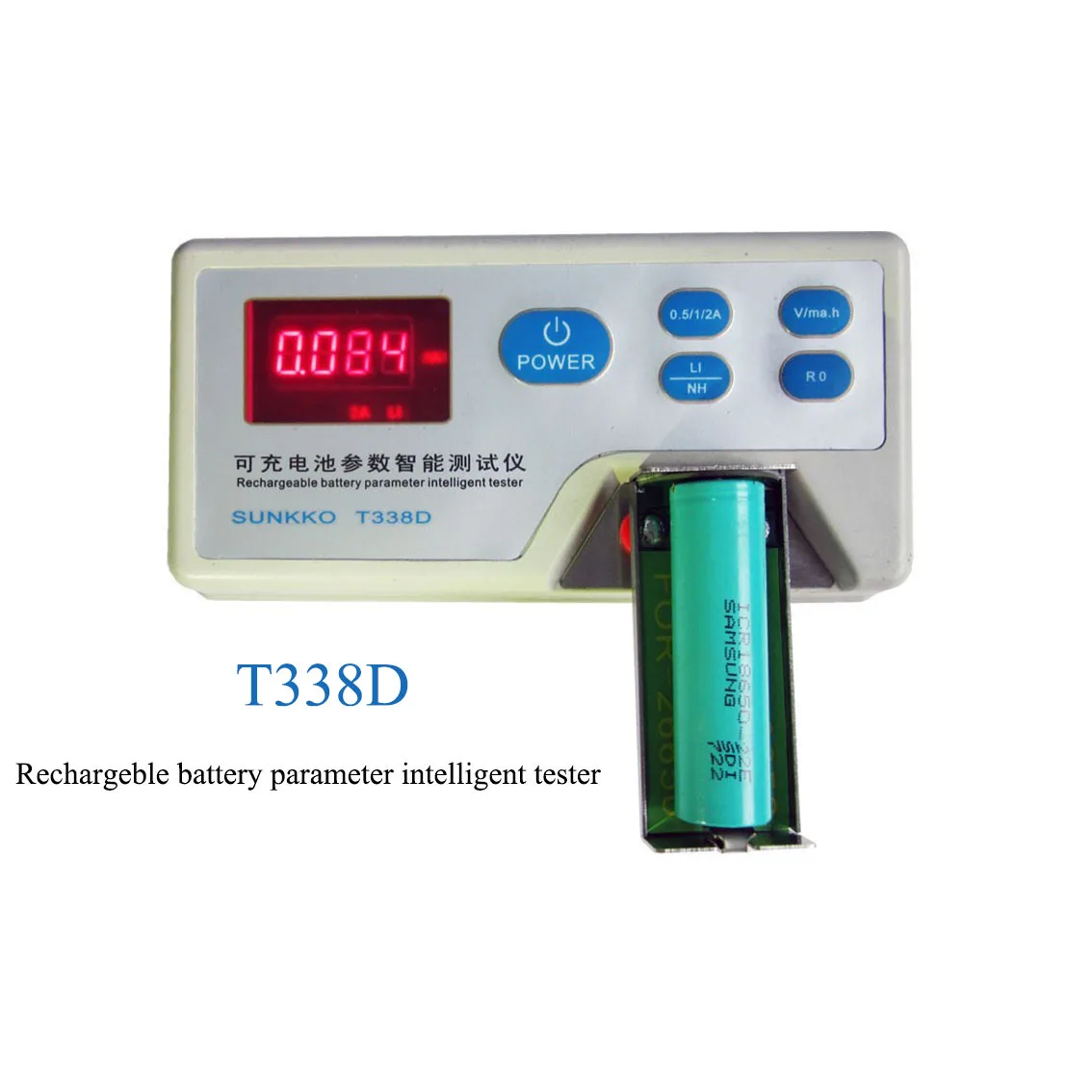 SUNKKO T338D Lithium Nickel battery internal resistance capacity tester Rechargeable Parameter Intelligent LED Power Supply
SUNKKO T338D Lithium Nickel battery internal resistance capacity tester Rechargeable Parameter Intelligent LED Power Supply