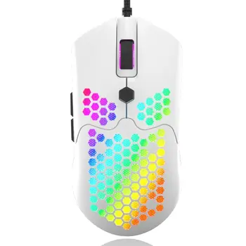 M5 Hollow-out Honeycomb Shell Gaming Mouse Colorful RGB Backlit Light Wired Mice XXUC
M5 Hollow-out Honeycomb Shell Gaming Mouse Colorful RGB Backlit Light Wired Mice XXUC