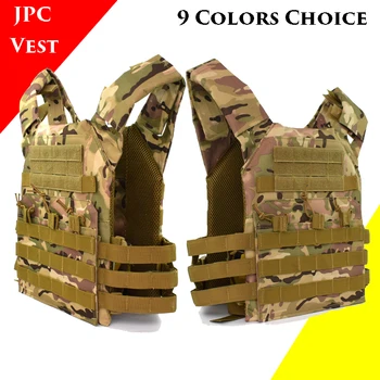 JPC Military Outdoor CS Game Airsoft Paintball Body Armor Tactical Gear Military Army Combat Vest Molle Plate Carrier Vest
JPC Military Outdoor CS Game Airsoft Paintball Body Armor Tactical Gear Military Army Combat Vest Molle Plate Carrier Vest
