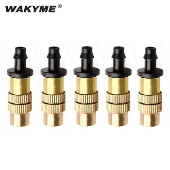 Adjustable Copper Atomization Single Nozzle Micro Drip Irrigation Misting Sprayer For Greenhouse Garden 4/7mm Capillary
Adjustable Copper Atomization Single Nozzle Micro Drip Irrigation Misting Sprayer For Greenhouse Garden 4/7mm Capillary