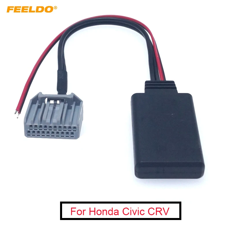FEELDO Car Wireless Bluetooth Module Music 20Pin AUX Adapter For Honda Civic CRV Accord Stereo Aux Audio Receiver Auxiliary Wire
FEELDO Car Wireless Bluetooth Module Music 20Pin AUX Adapter For Honda Civic CRV Accord Stereo Aux Audio Receiver Auxiliary Wire