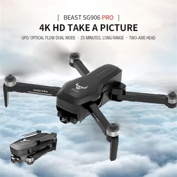 GPS 5G WIFI FPV With Two-Axis Gimbal 4K Camera Brushless Selfie Foldable GPS/Optical Flow Positioning Hover RC Drone Quadcopter
GPS 5G WIFI FPV With Two-Axis Gimbal 4K Camera Brushless Selfie Foldable GPS/Optical Flow Positioning Hover RC Drone Quadcopter
