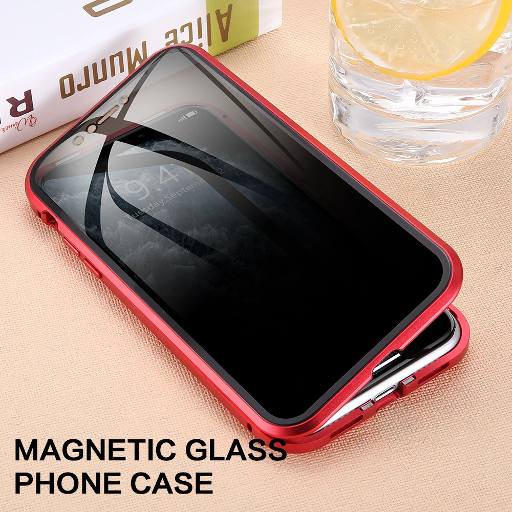 Magnetic Case For iPhone X 7 8 7plus 8plus 11 Pro Max XR XS MAX 11 XS Case HD Tempered Glass Magnet Phone Case PC Cover
Magnetic Case For iPhone X 7 8 7plus 8plus 11 Pro Max XR XS MAX 11 XS Case HD Tempered Glass Magnet Phone Case PC Cover