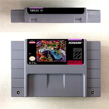 Ninja Game Turtles IV Turtle In The Time - Action Game Card US Version English Language
Ninja Game Turtles IV Turtle In The Time - Action Game Card US Version English Language