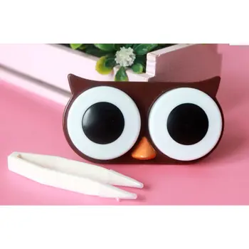 Cute Owl Design Travel Contact Lense Case Box Container Storage Soak Kit Hard Holder Professional Plastic Eyewear Accessories
Cute Owl Design Travel Contact Lense Case Box Container Storage Soak Kit Hard Holder Professional Plastic Eyewear Accessories