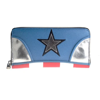 Captain America Wallet Large Capacity Wallets Female Purse Lady Purses Women Card Holder DFT2102
Captain America Wallet Large Capacity Wallets Female Purse Lady Purses Women Card Holder DFT2102