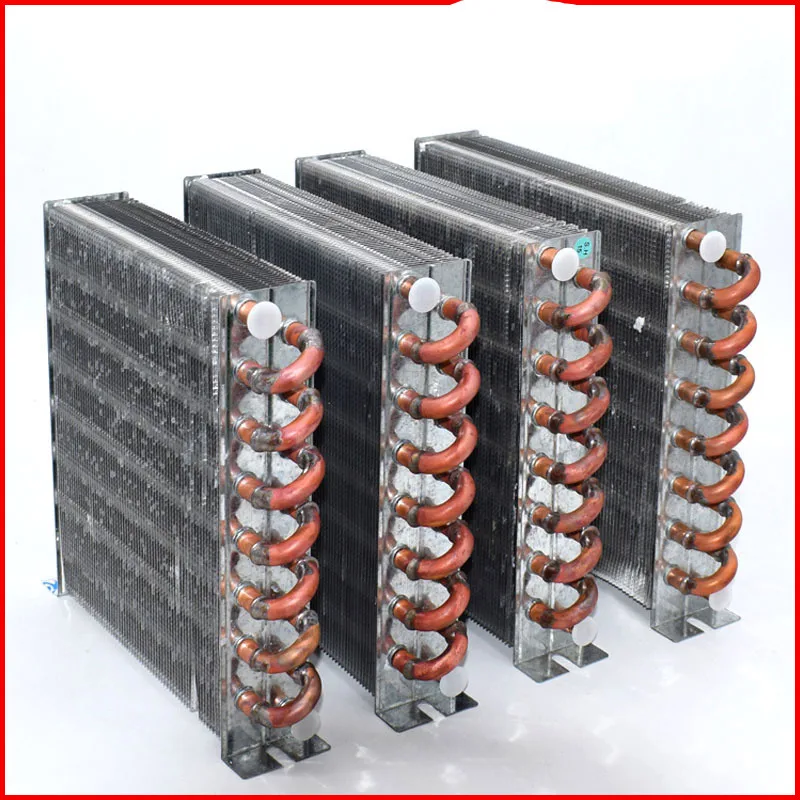 1/4 hp condenser air-cooled water-cooled copper tube aluminum heat dissipation self-made water air conditioning radiator
1/4 hp condenser air-cooled water-cooled copper tube aluminum heat dissipation self-made water air conditioning radiator