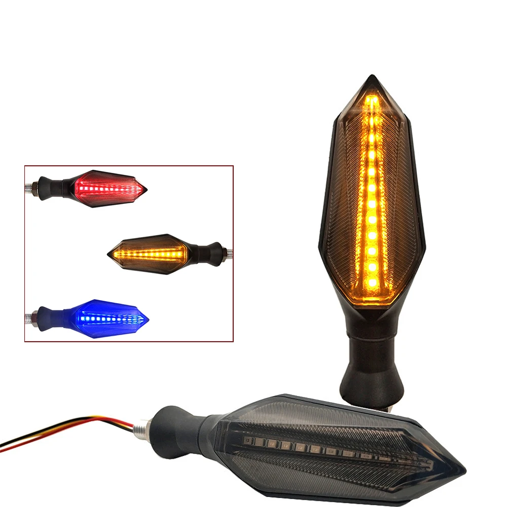Motorcycle LED Turn Signal Lamp Sequential Flowing Flash Indicator Lights For Honda CRF1000L crf 250 l M SL230 XR230 XR250 XR400
Motorcycle LED Turn Signal Lamp Sequential Flowing Flash Indicator Lights For Honda CRF1000L crf 250 l M SL230 XR230 XR250 XR400
