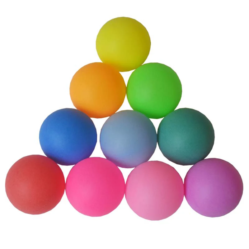 10pcs One Pack Colored Ping Pong Balls 40mm 2.4g Entertainment Table Tennis Balls Mixed Colors for Game and Activity
10pcs One Pack Colored Ping Pong Balls 40mm 2.4g Entertainment Table Tennis Balls Mixed Colors for Game and Activity