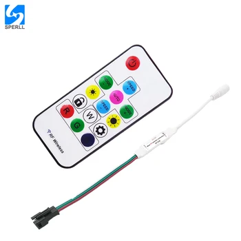SP103E RF Remote Wireless Controller RGB LED Controller Addressable Led Strip Dimmers
SP103E RF Remote Wireless Controller RGB LED Controller Addressable Led Strip Dimmers