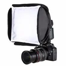 23x23cm Portable Flash Light Softbox Speedlight Diffuser Soft Box Cover Mini Softbox For Nikon Canon Sony Yongnuo R60
23x23cm Portable Flash Light Softbox Speedlight Diffuser Soft Box Cover Mini Softbox For Nikon Canon Sony Yongnuo R60