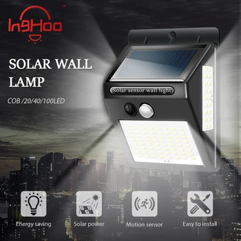 IngHoo COB/20/40/100Solar Light PIR Motion Induction Outdoor Waterproof Energy Saving Street Light Emergency Wireless Wall Light
IngHoo COB/20/40/100Solar Light PIR Motion Induction Outdoor Waterproof Energy Saving Street Light Emergency Wireless Wall Light