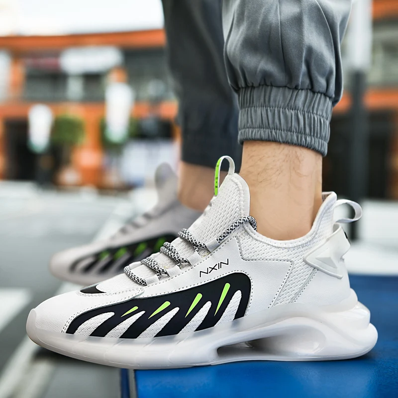 New All-match Running Shoes For Men Outdoor Reflective Breathable Chunky Sneaker Fashion Antiskid Light Jogging Shoes Zapatillas
New All-match Running Shoes For Men Outdoor Reflective Breathable Chunky Sneaker Fashion Antiskid Light Jogging Shoes Zapatillas