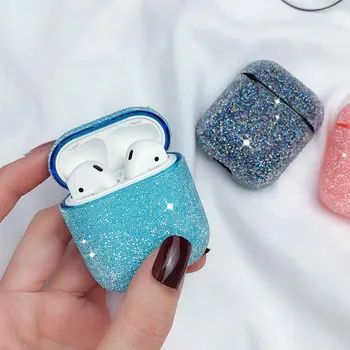 For Airpods case Luxury Bling Diamonds Hard case Wireless Bluetooth Earphone Crystal Cover For Airpods Protection Case funda 
For Airpods case Luxury Bling Diamonds Hard case Wireless Bluetooth Earphone Crystal Cover For Airpods Protection Case funda