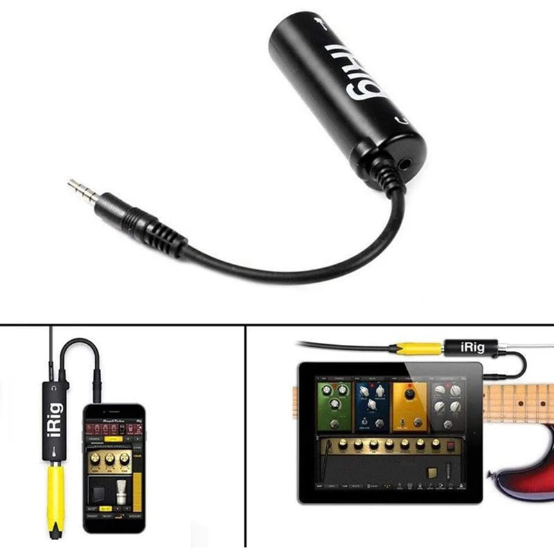 Guitar Interface I-Rig Converter Replacement Guitar for Phone Guitar audio interface Guitar tuner Guitar line irig converter
Guitar Interface I-Rig Converter Replacement Guitar for Phone Guitar audio interface Guitar tuner Guitar line irig converter
