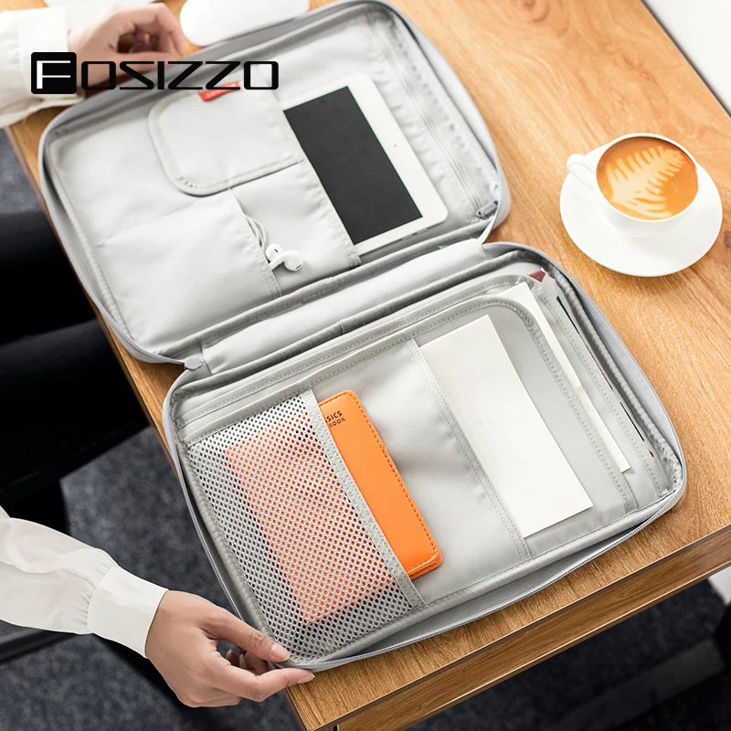 FOSIZZO Multi-functional A4 Note book Archive File Bags Portable Water Resistant Oxford Organizers For Things FS4050
FOSIZZO Multi-functional A4 Note book Archive File Bags Portable Water Resistant Oxford Organizers For Things FS4050