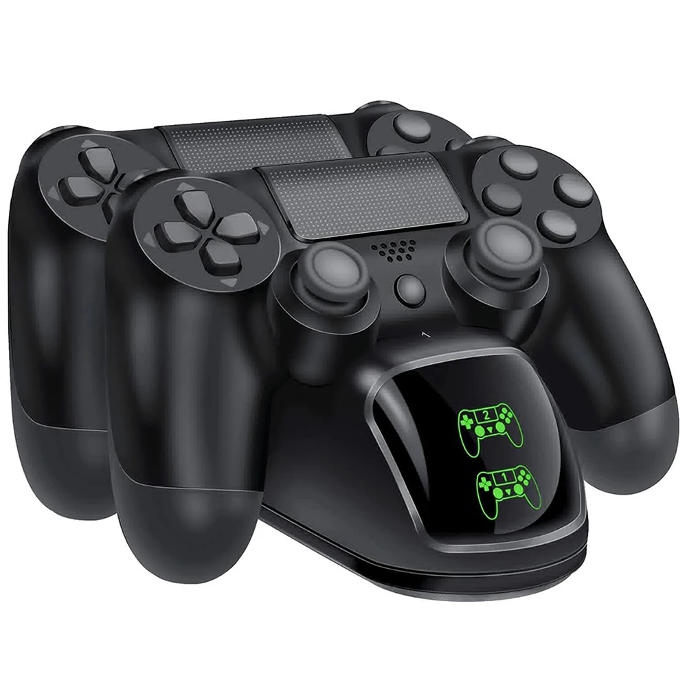 Fast PS4 Controller Charging Dock Station Dual Charger Stand with LED Status Display Screen for Play Station 4/PS4 Slim/PS4 Pro
Fast PS4 Controller Charging Dock Station Dual Charger Stand with LED Status Display Screen for Play Station 4/PS4 Slim/PS4 Pro