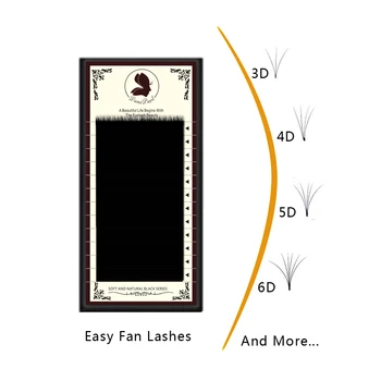 Damepapil Easy Fan C/D Lash Wholesale Volume Eyelash Extensions Blooming High Quality Hot Sale Black Soft Eyelash Extension
Damepapil Easy Fan C/D Lash Wholesale Volume Eyelash Extensions Blooming High Quality Hot Sale Black Soft Eyelash Extension