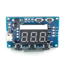 Digital Signal Generator 2-Channel PWM Pulse Frequency Duty Cycle Adjustable Module Square Wave Rectangular Wave Signal Generato
Digital Signal Generator 2-Channel PWM Pulse Frequency Duty Cycle Adjustable Module Square Wave Rectangular Wave Signal Generato