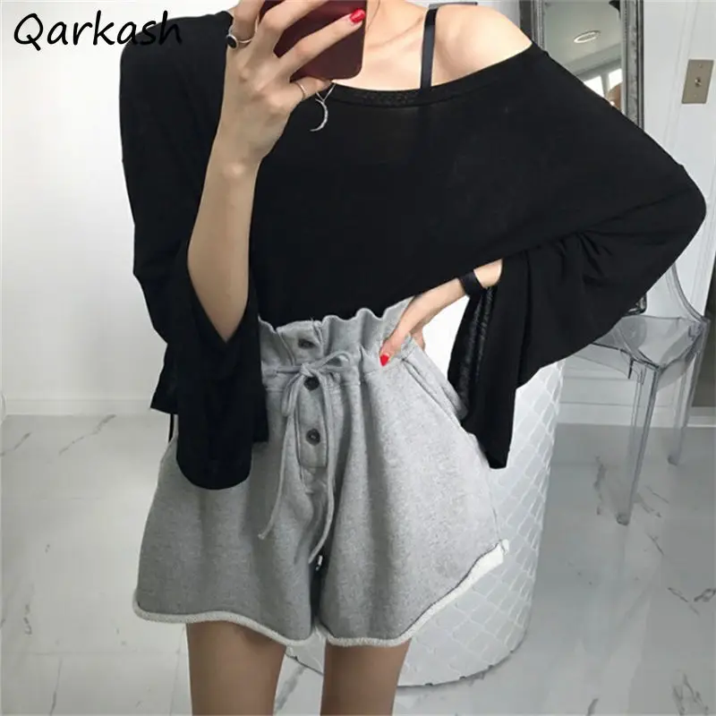 Women Summer Shorts High Waist Chic Fashion All-match Loose A-line Buttons Students Casual Crimping Ins Ulzzang Female Leisure
Women Summer Shorts High Waist Chic Fashion All-match Loose A-line Buttons Students Casual Crimping Ins Ulzzang Female Leisure