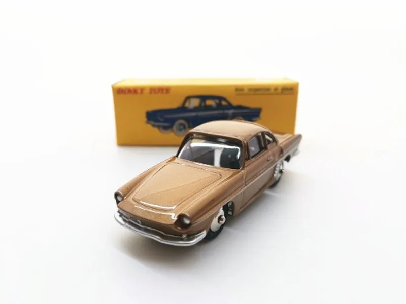 DINKY 1:43 Renault FLORIDE 543 желтая модель автомобиля из сплава металлические литые игрушки
