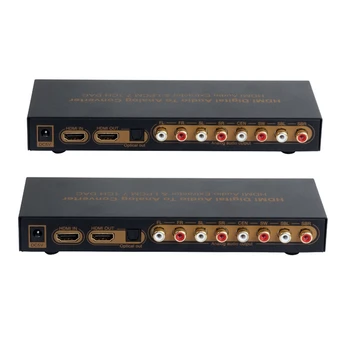 Hdmi To Hdmi Optical Digital To Analog o Extractor 7.1Ch Converter Lpcm o Dac Hdmi To 7.1 Channel o Converter
Hdmi To Hdmi Optical Digital To Analog o Extractor 7.1Ch Converter Lpcm o Dac Hdmi To 7.1 Channel o Converter