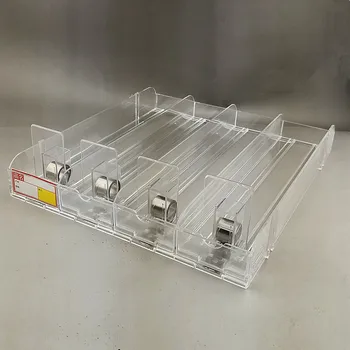 Unitary 4-in-1 Plastic Shelf Rack Cigarettes Commodity Automatic Refill Pushing Pusher System in Retail Supermarket 2sets
Unitary 4-in-1 Plastic Shelf Rack Cigarettes Commodity Automatic Refill Pushing Pusher System in Retail Supermarket 2sets