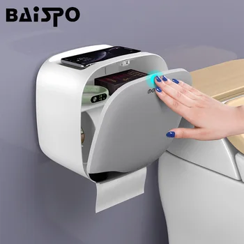 BAISPO Waterproof Toilet Paper Holder Wall Mount Toilet Paper Tray Roll Tissue Tube Home Bathroom Storage Box Organizer 
BAISPO Waterproof Toilet Paper Holder Wall Mount Toilet Paper Tray Roll Tissue Tube Home Bathroom Storage Box Organizer